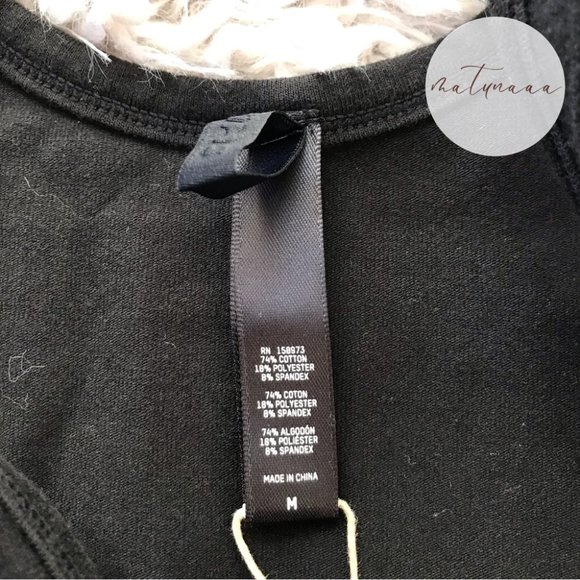 Skims Outdoor Tank Bodysuit in Onyx M - Picture 2 of 3